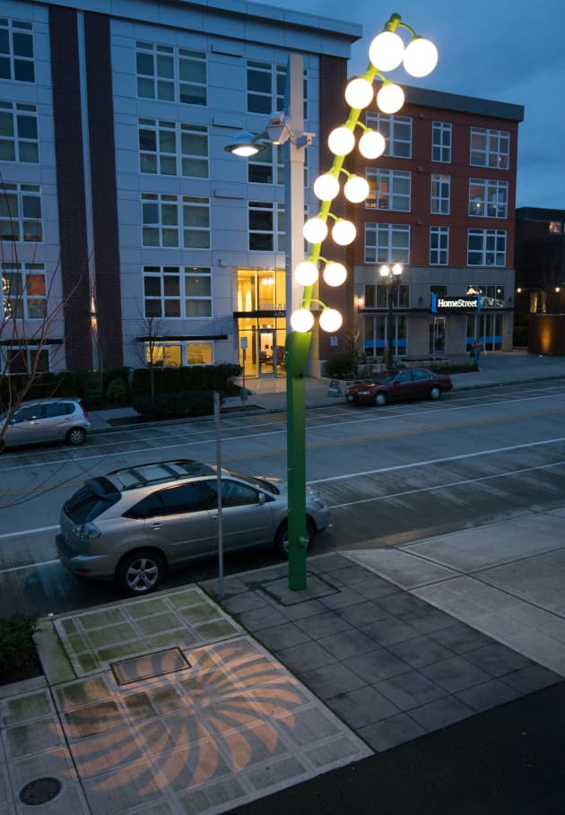 Inflorescence: Hoyt Avenue Light Sculptures