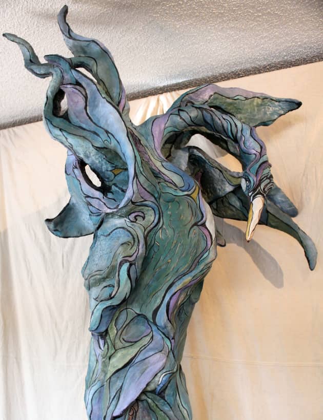 Jemma- Large Outdoor Heron