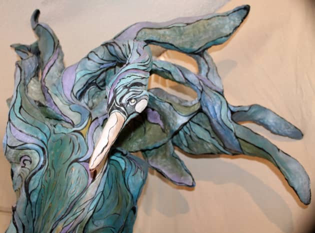 Jemma- Large Outdoor Heron