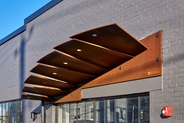 Sculptural Entrance Canopy