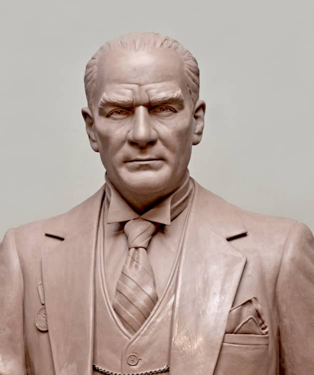 President Kemal Ataturk statue