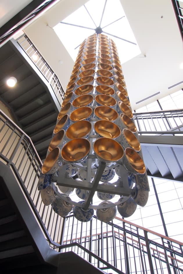 Gilded Bowl Column