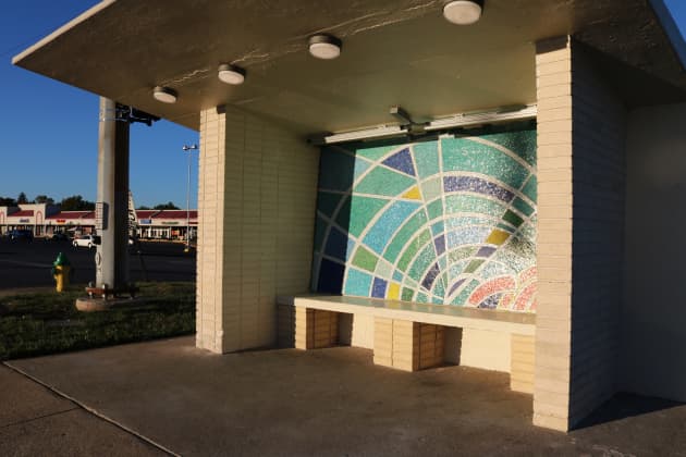 South Beach bus shelter