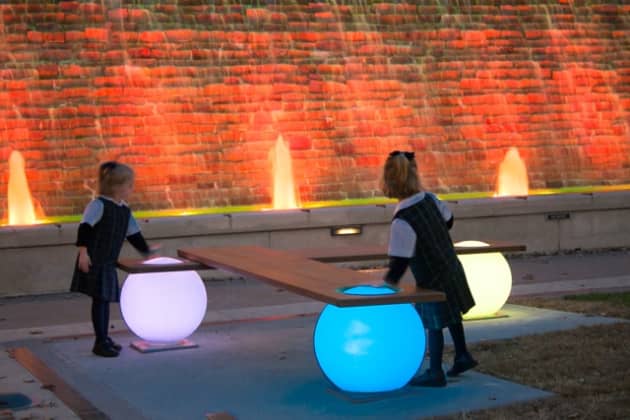 Light Balls Bench