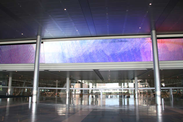 Convention Center, Video Wall and Marquee, Fine Art in Motion