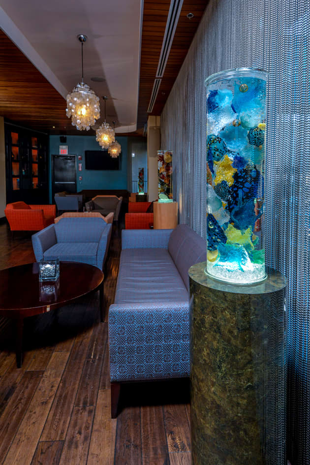Sea Core Kinetic Glass