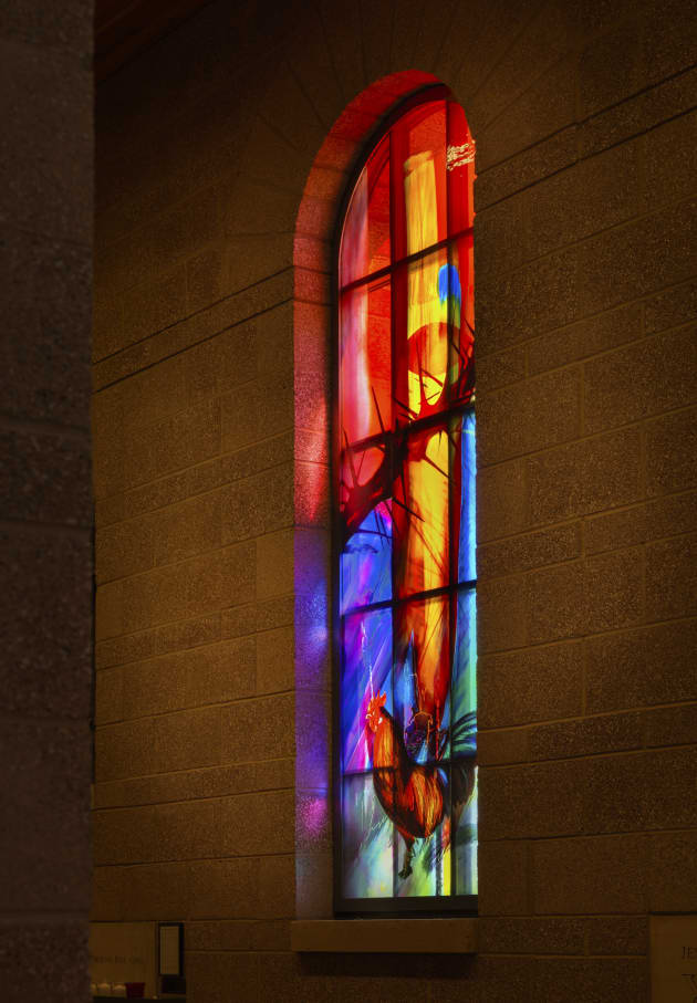 Nave Windows at Our Lady of Loreto Catholic Church