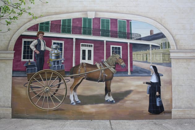 Breaux Mart “Makin’ Groceries” Mural