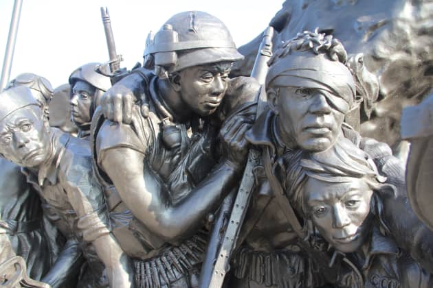 Shoulder to Shoulder Even the Fallen Stand Tall