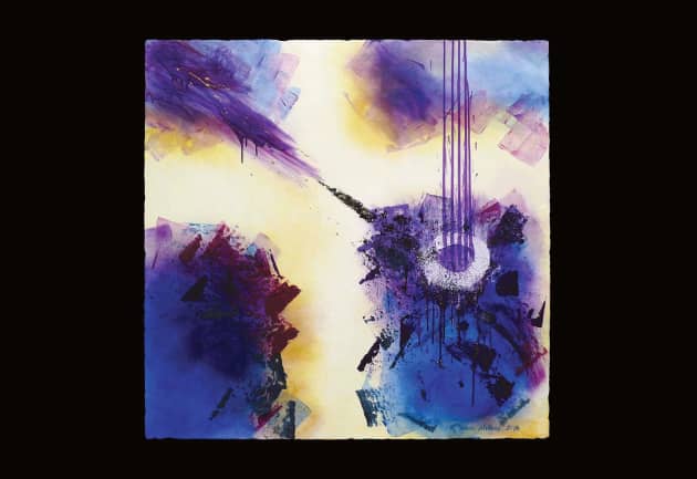“Amazing Grace,” Abstract Spiritual Painting for Private Collector