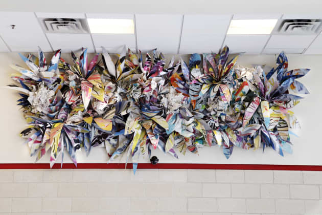 Site-Specific Wall Sculpture
