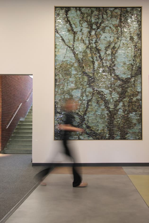 Red Cedar Reflections: Case Residence Hall, Michigan State University