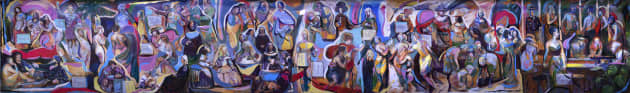 InteractiveMural dedicated to the History of Art