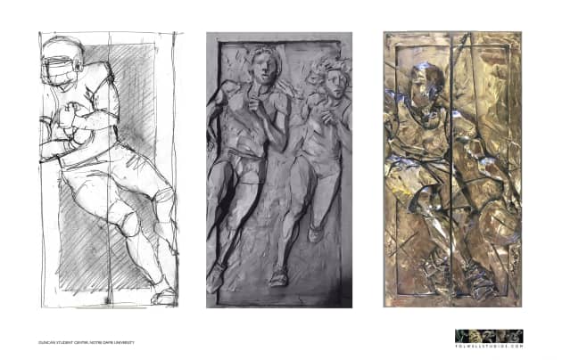 Notre Dame University Door Pulls
