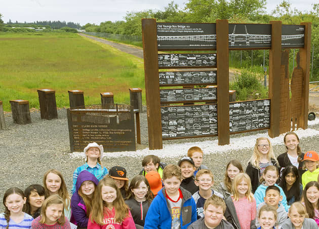 Interpretive Display for Two Historic Bascule Bridges