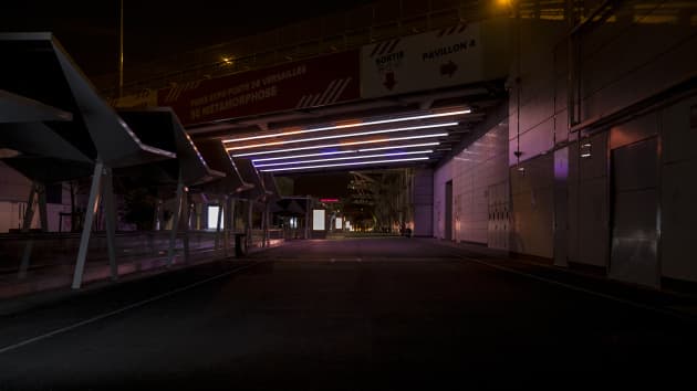 Lighting Installation that reacts to traffic