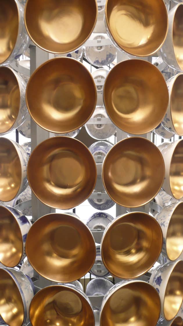 Gilded Bowl Column