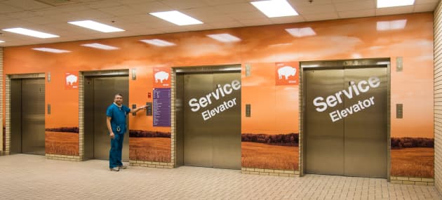 Elevator Lobby Artwork
