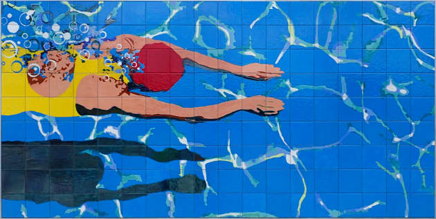 Miami Springs Aquatic Center – Ceramic Tile Murals