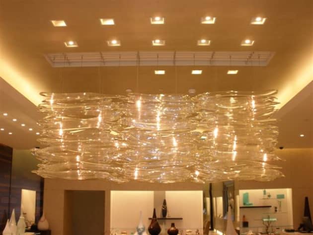 TIFFANY CHANDELIER UNIVERSITY VILLAGE