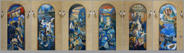 St. Paul Union Depot Murals