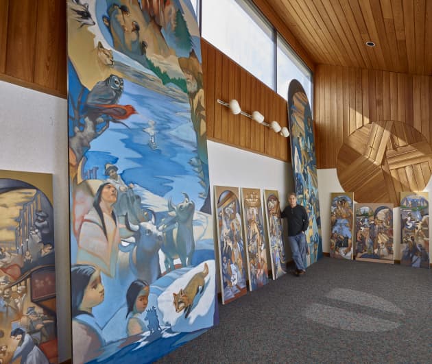 St. Paul Union Depot Murals
