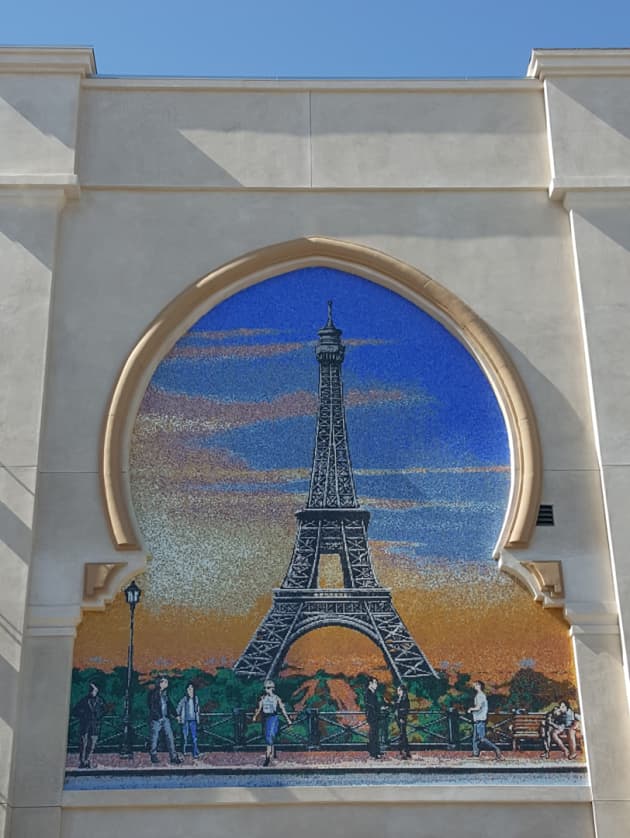 Stanford Plaza Mosaics