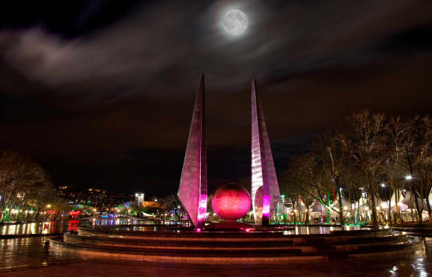 Photographic documentation of lighting design project for Genglick Park