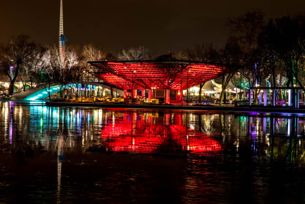 Photographic documentation of lighting design project for Genglick Park