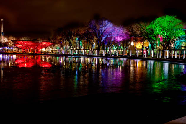 Photographic documentation of lighting design project for Genglick Park