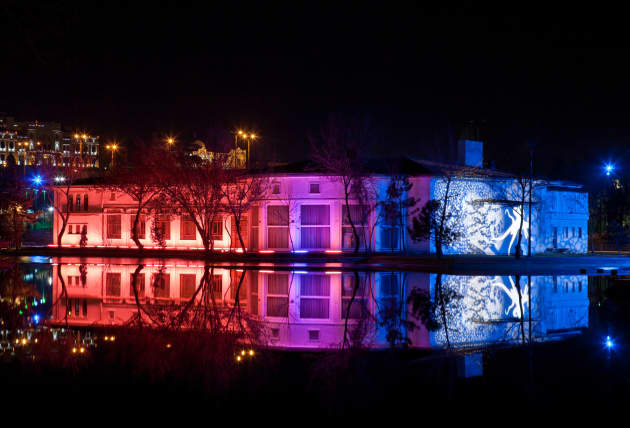 Photographic documentation of lighting design project for Genglick Park