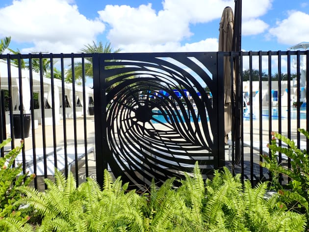 Miami Springs Aquatic Center – Sculpture & Decorative Fence