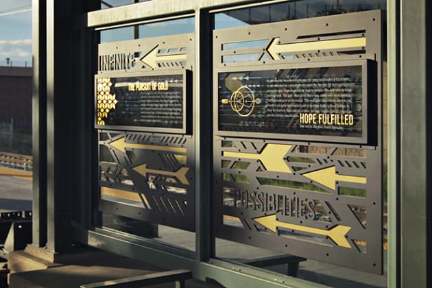 Denver RTD Gold Line Wind Screens