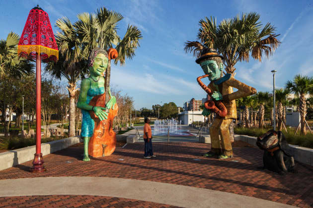 Gateway Musicians, Perry Harvey Sr. Park