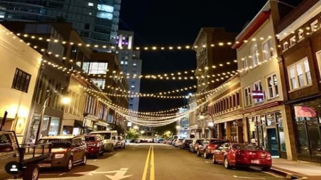 Bull Moon Rising & the Illumination of Historic Parrish Street