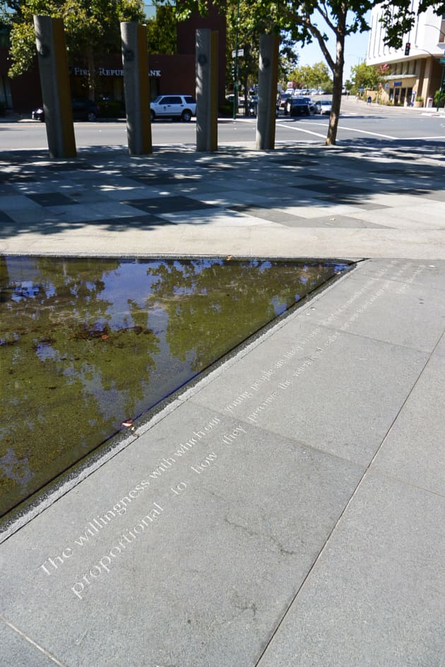 Veterans Memorial Plaza by Cliff Garten