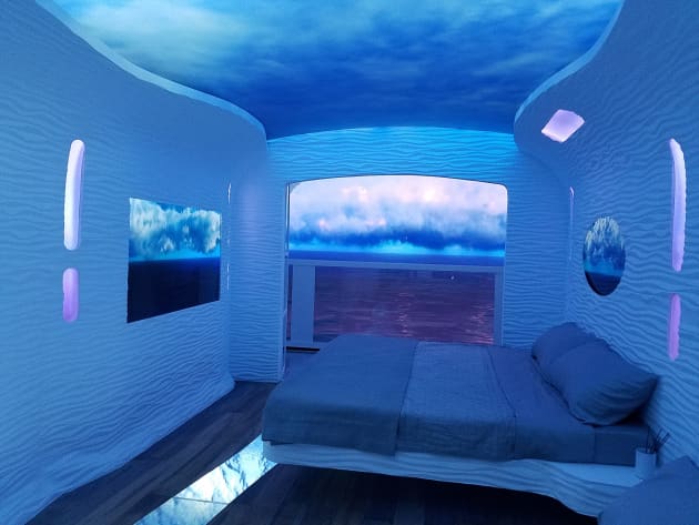 Immersive Tranquility with Digital Art on Digital Canvas
