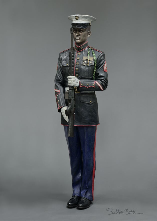 Present Arms, US Marine