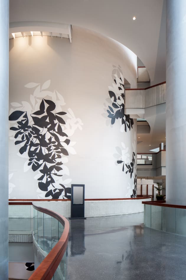 Westin Peachtree Plaza Grand Scale Wall Painting
