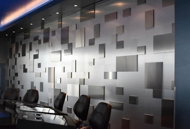 Fifth Avenue Club – 3D Sculpture Wall