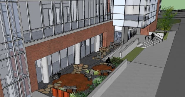 RIT / NTID Rosica Hall Meditation Garden