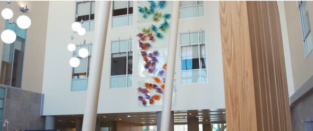 Royal Victorial Hospital, Lobby Artwork