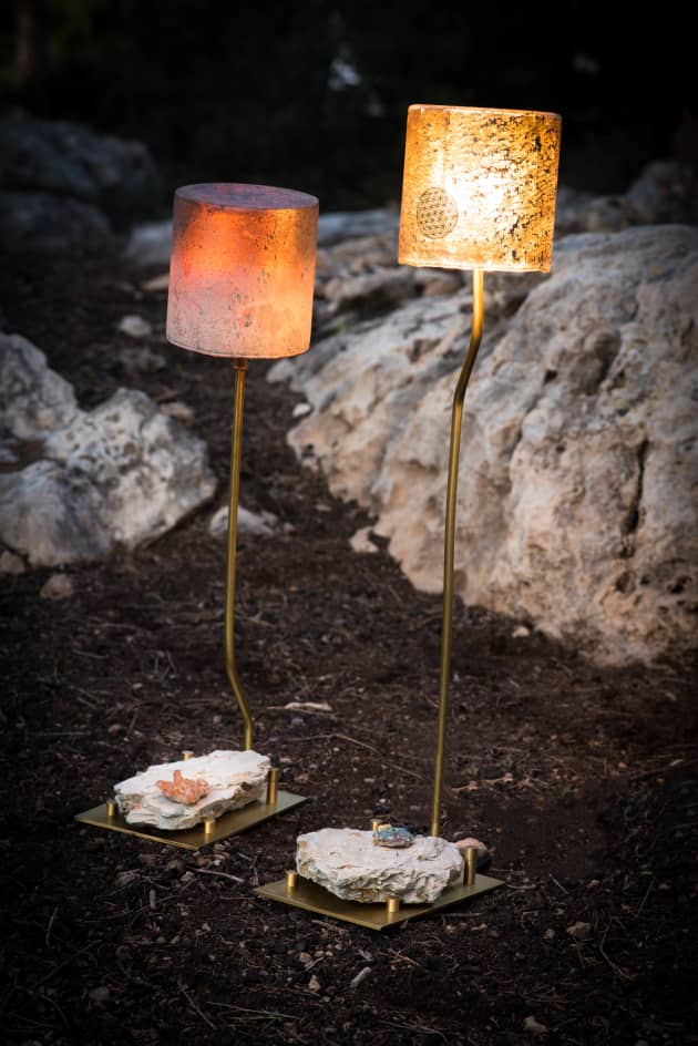Crystal lighting for spa