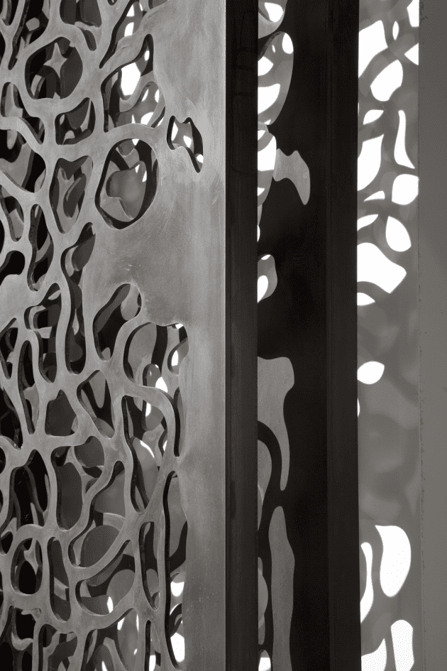 Residential Fire Surround and Light Wall