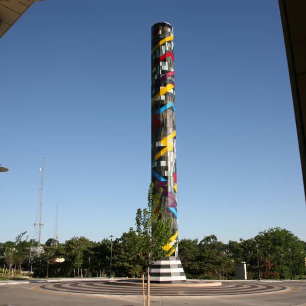 “Search” 75ft high Glass Tower