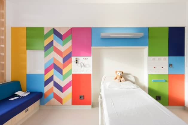 Inpatient Bedrooms and Shared Bays