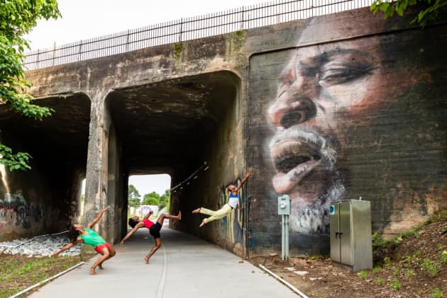 Singer Mural