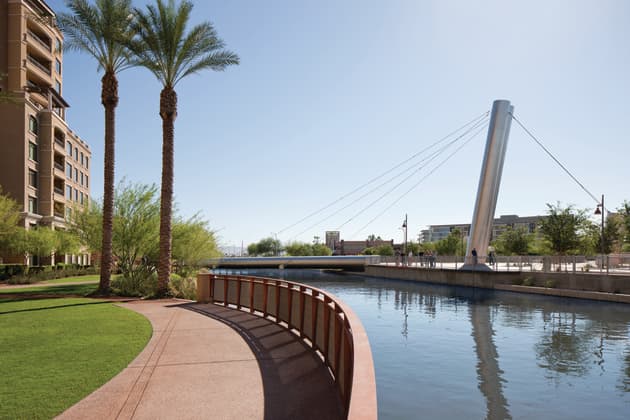 Soleri Bridge and Plaza