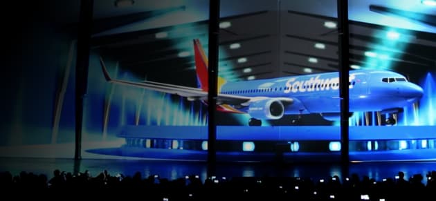 Brand re-launch with Projection Mapping