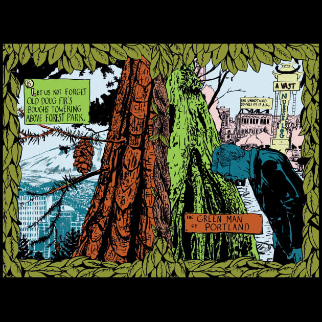 The Legend of the Green Man of Portland